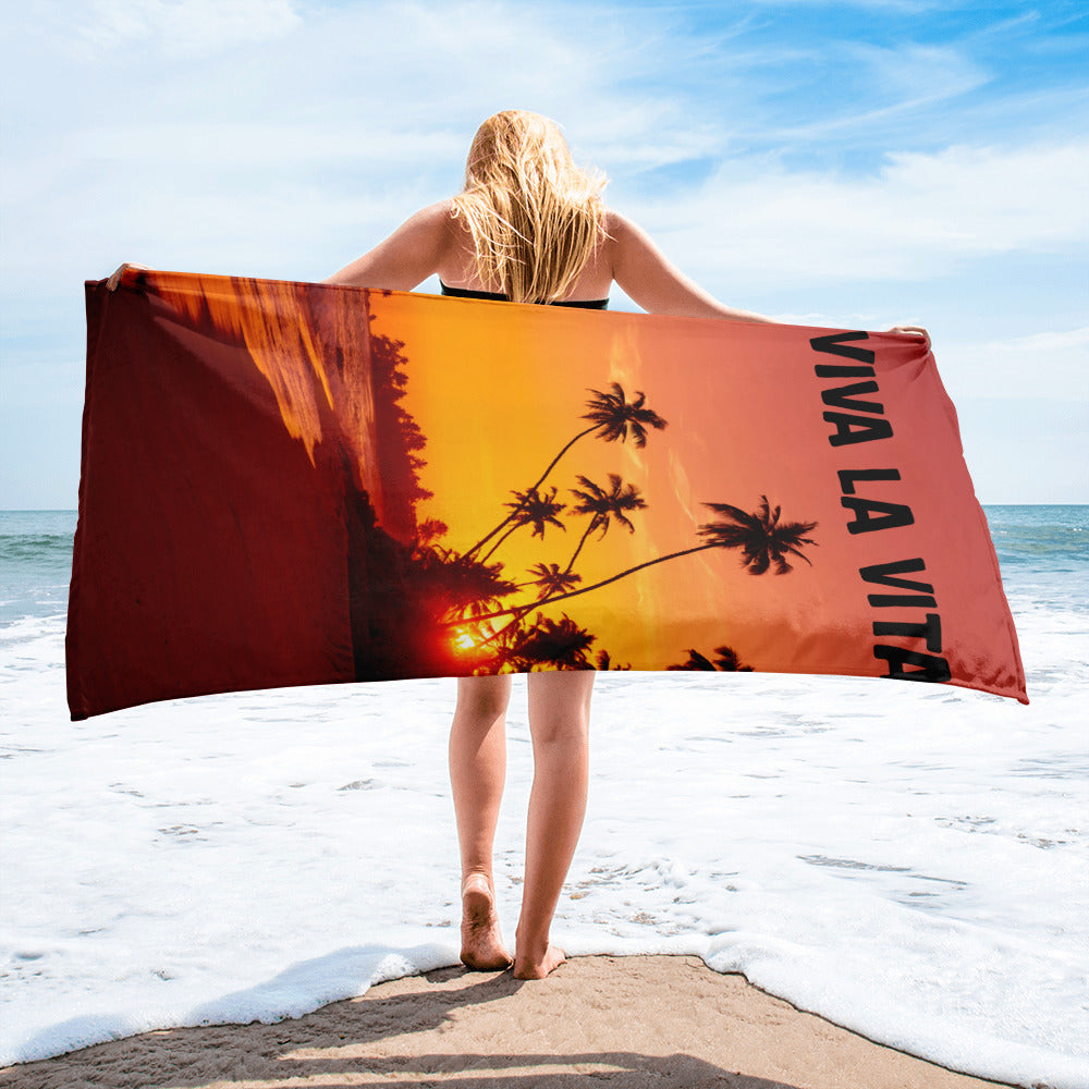 Beach towel Viva la Vita