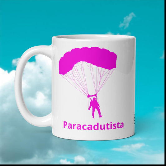 Parachutist Mug Pink